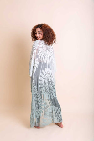 Ombre Bohemian Lace Kimono