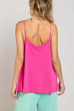 Feels Like a Rose Petal Cami Top