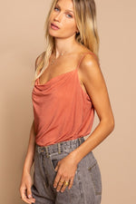 Feels Like a Rose Petal Cami Top