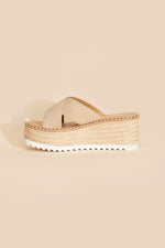 HEIGHT-S RAFFIA PLATFORM SLIDES