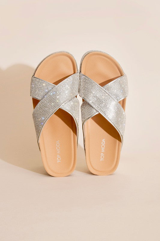 RHINESTONE SLIDES